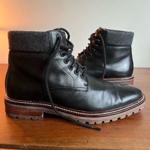 Warfield & Grand 
Allen (style:73811)
Black
Men’s leather boot 8.5